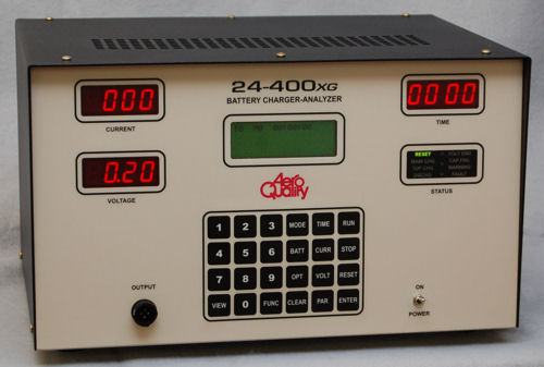 24-400xg Battery Charger-Analyzer